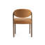 Chaise d'appoint rembourrée Aiko crème-1473153019