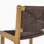 Tabouret de bar d'extérieur en bois d'acacia - Teck