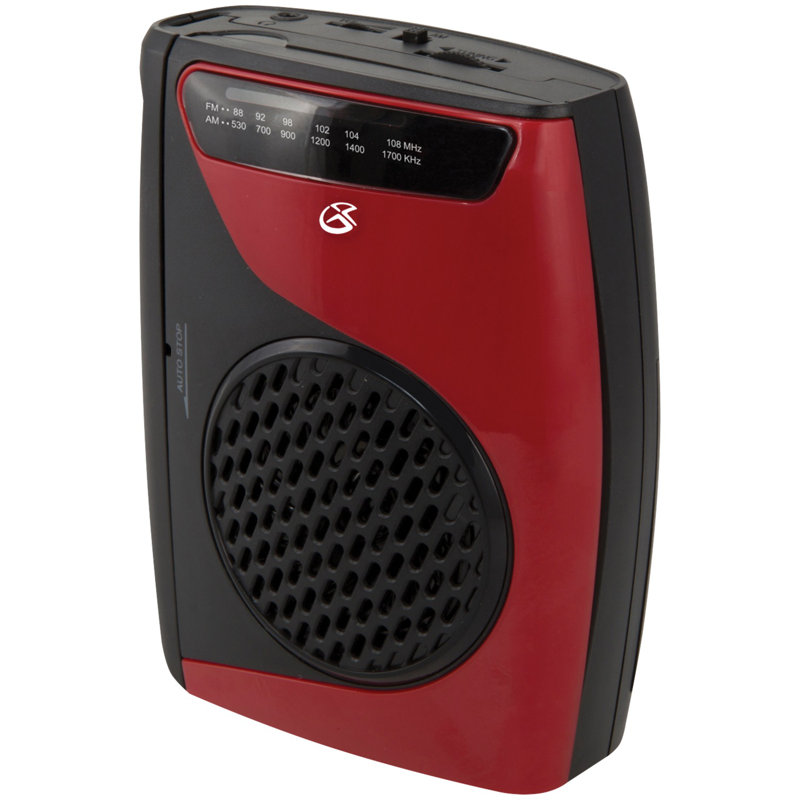 GPX Cassette Player With AM/FM Radio
