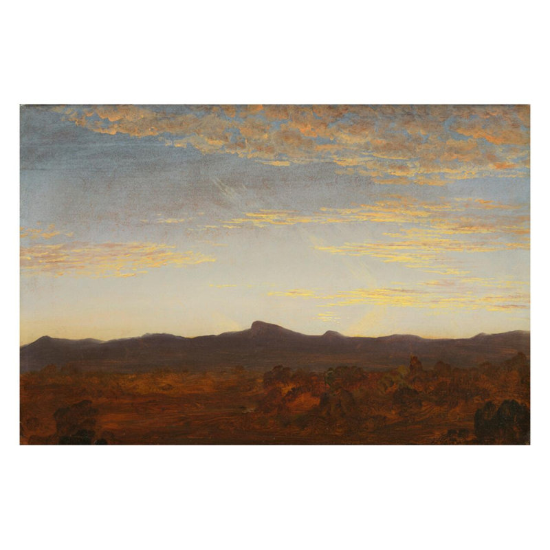 «Study for Catskill Creek» par Thomas Cole - Estampe numérique, H 22 po x l 28 po