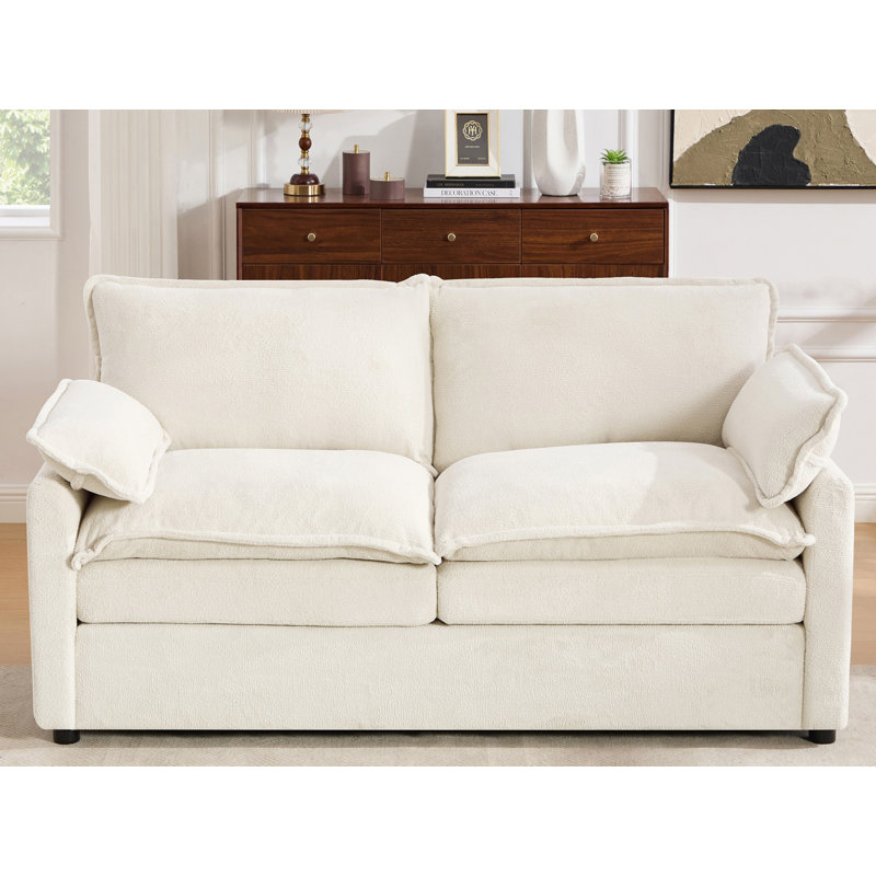 67 po. Canapé-lit 67 po. Comfy Cloud, Beige