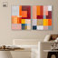 «Vibrant Repose Duet», ensemble de décorations murales modernes en acrylique encadré par Art Remedy, cadre doré, 24 x 30-2099579867-2099579857