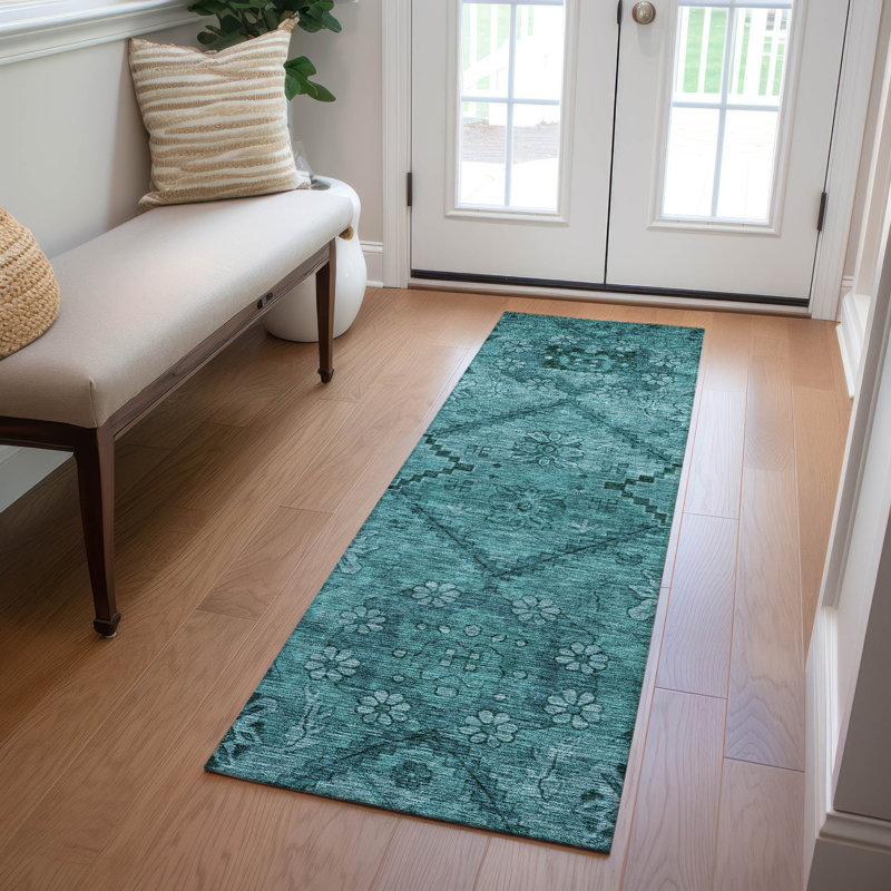  Malchow Non-Slip Indoor Door Mat, Runner 2'3" x 7'6"