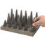 Tabletop Gray Wood Ring Holder