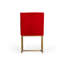 Chaise d'appoint en velours Christiana-1881483447