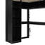 Lit mezzanine simple en bois massif-130105575-130105573
