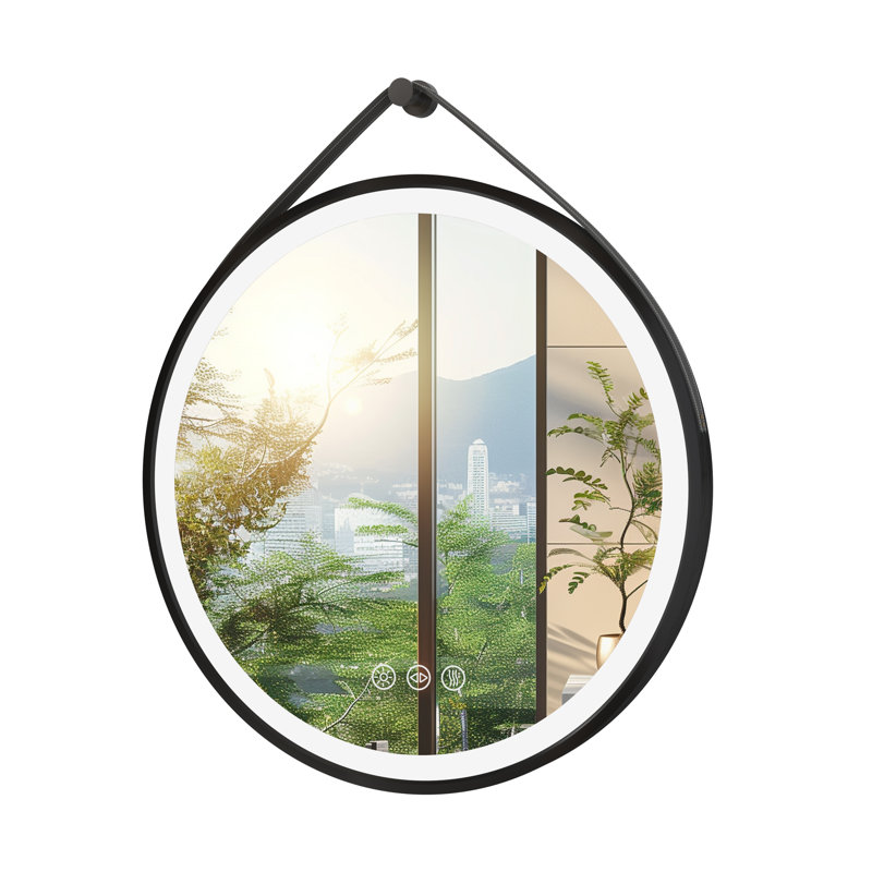Darita Aluminium Round Mirror, 70cm x 70cm
