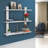 Sorbus 3-Tier Asymmetric Floating Wood Shelf-1246651878