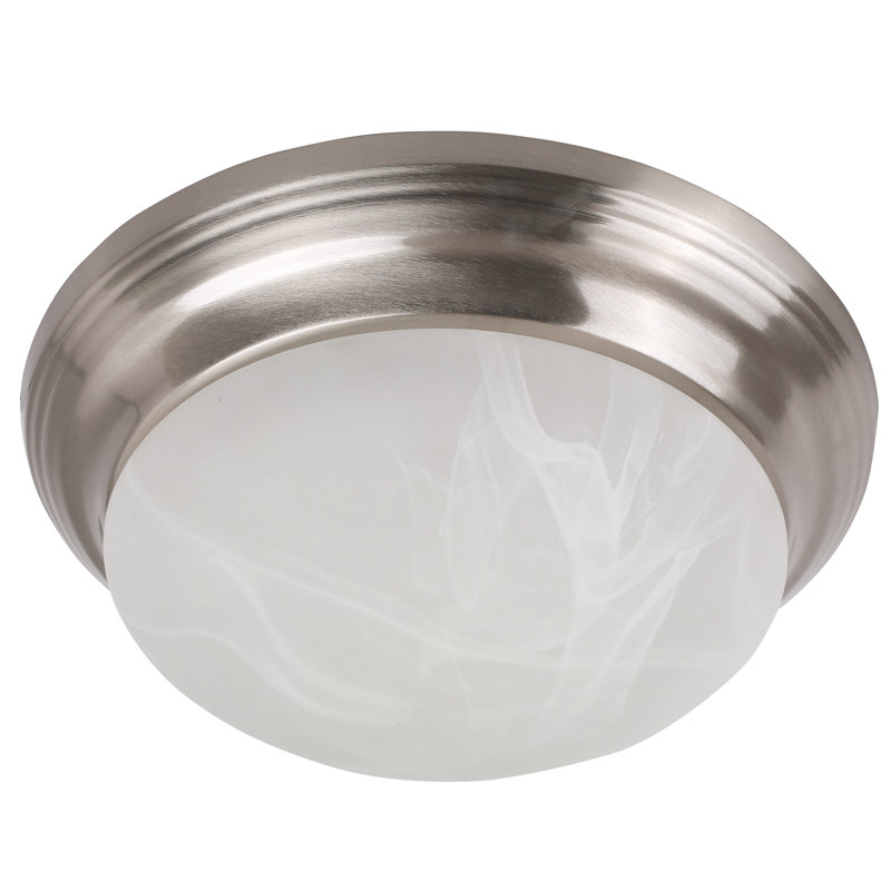 Plafonnier encastré 1 lumière Angellyna, H 3,88 po x l 11,62 po x P 11,62 po
