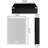 Pelaga LED Lighted Bathroom Medicine Mirror Cabinet with Sockets