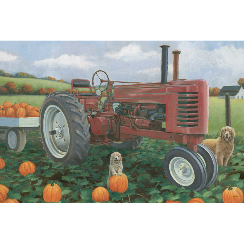«Fall Bounty II» par James Wiens - impression sur toile tendue, H 8 po x l 12 po x P 1,25 po, Non, Toile tendue