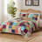 Greenland Home Fashions Renee Upcycle Multi 3-Piece Queen Size Quilt Set 90x90 + 20x26 (2)-724319404
