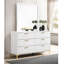 Commode 6 tiroirs avec miroir