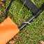 HOMCOM Steel Football Net with Carrying Case-62221409