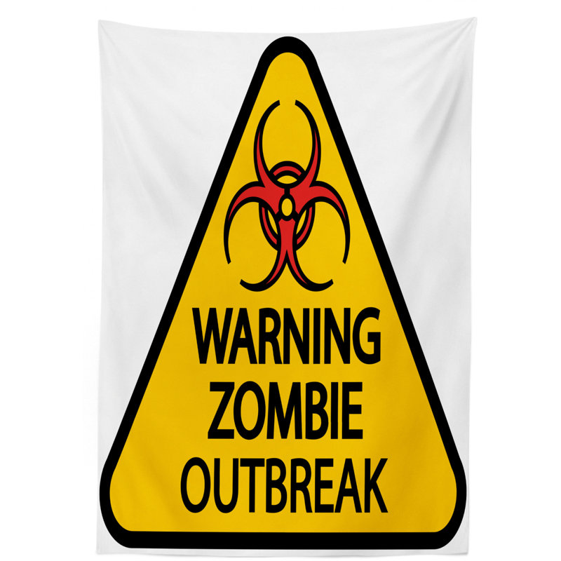 Zombie Tablecloth, 70" x 52"