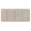 Alston 68" Wide Rectangular Fluted Buffet Table-821148539