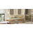 MEJE 19" Luxury Gold Stripes Rectangle Bathroom Vessel Sink, Above Counter Countertop Vanity Sink,Porcelain Ceramic Art Basin,Wash Basin for Lavatory Vanity Cabinet