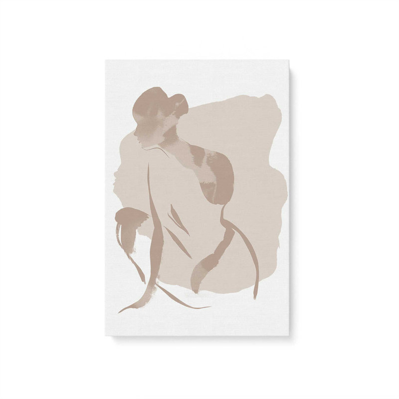 Contours doux, Toile tendue, H 18 po x l 12 po