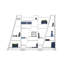 Bibliothèque Delta H 76,77 "x l 103,54"-11930968
