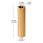 Vase de plancher en bois fait à la main 27,56 "Charleily