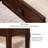 American-style desk study with rectangular drawers