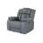 RAIZE GREY POWER RECLINER WITH LED