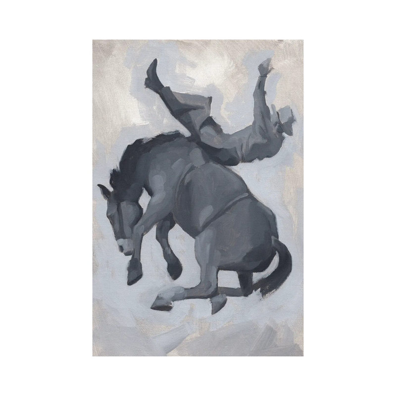 Getting Pitched II by Jacob Green - Wrapped Canvas Print, 20.32 cm H x 30.48 cm W