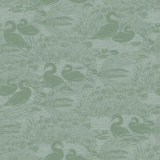 Laura Ashley Swans Dove Grey Wallpaper