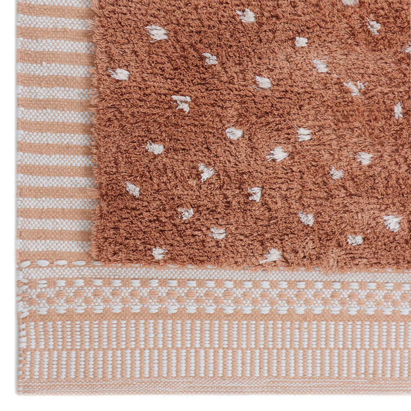 Area Rug in Orange, Rectangle 12' x 15'