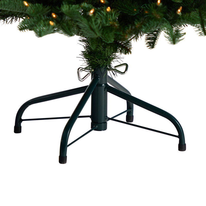 Sapin de Noël vert avec 550 lumières DEL, 4'