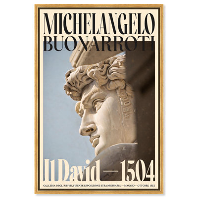 «David in Marble Canvas Classic Art Posters» par Art Remedy