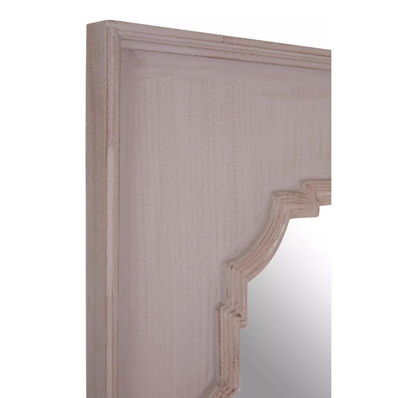 Doorfield Solid Wood Flat Wall Mirror