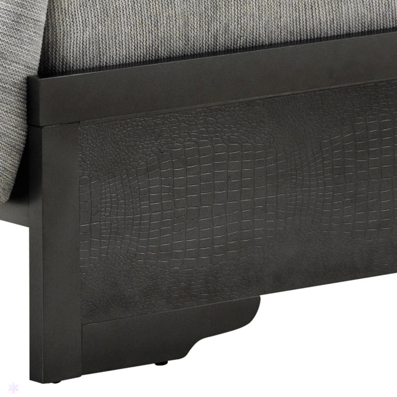 Lit Lorana G6500C-TB3, Noir, Simple