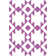 Chenille Geometric Indoor Rug