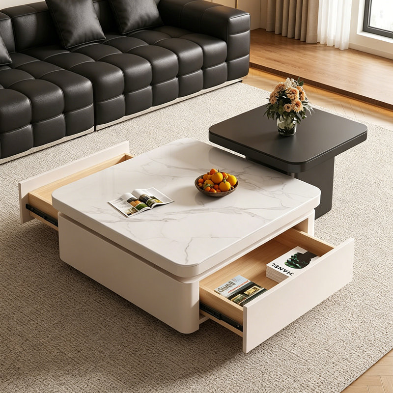 Colberta, Blanc, H 14,56 po x L 27,55 po x l 27,55 po, Blanc