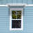 Household Front Door Window Awning Canopy , Polycarbonate Rain Cover With Abs Brackets, Waterproof Sunshade For Home Exterior-124422877-124422876