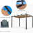 Aluminum Pergola For Deck Garden - Retractable Sunshade, , Fade-, Stable Canopy