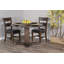Meriwether Solid Wood Ladder Back Side Chair in Dark Brown-2037355979-2037355976