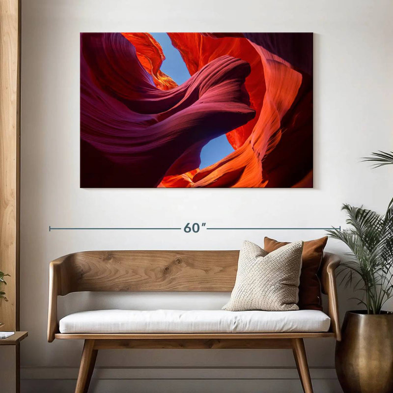 Courbe à Antelope Canyon, Arizona, H 32 po x l 48 po