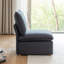 Chaise d'appoint en velours côtelé avec coussins Hepworth-475889807