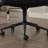 Cross-Legged Wide Seat Office Chair with Flip-Up Armrests, Swivel Wheels & Adjustable Height-1445543423-1445543417