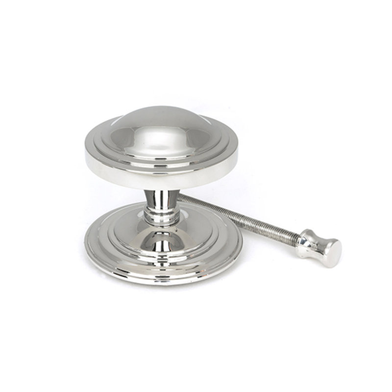 Passage Door Knob, Polished Marine