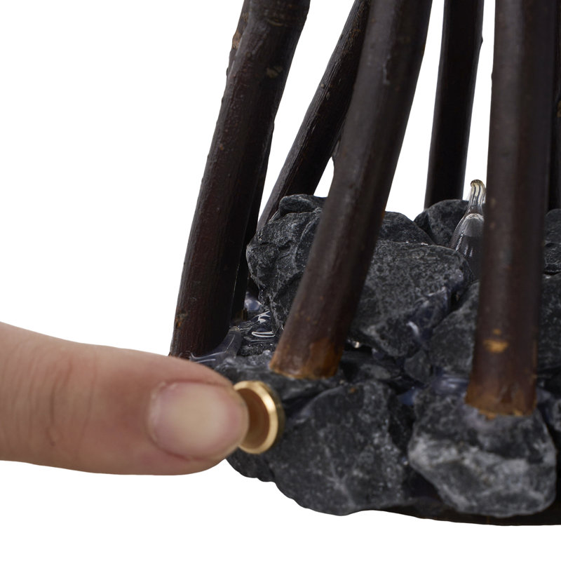Rechargeable LED Campfire Night Light With Three Modes