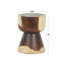 Table d'appoint en bois de sablier Chenaye