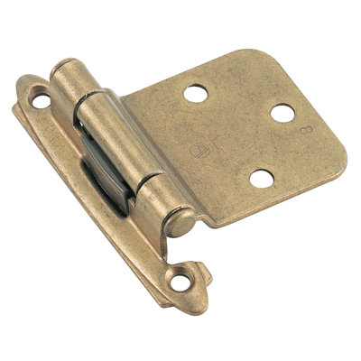 30° Reverse Bevel Overlay Hinge