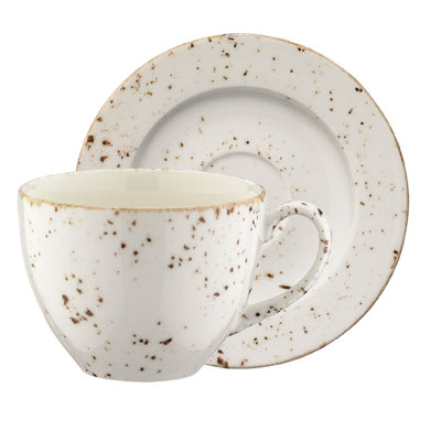 Tasse à cappuccino et soucoupe