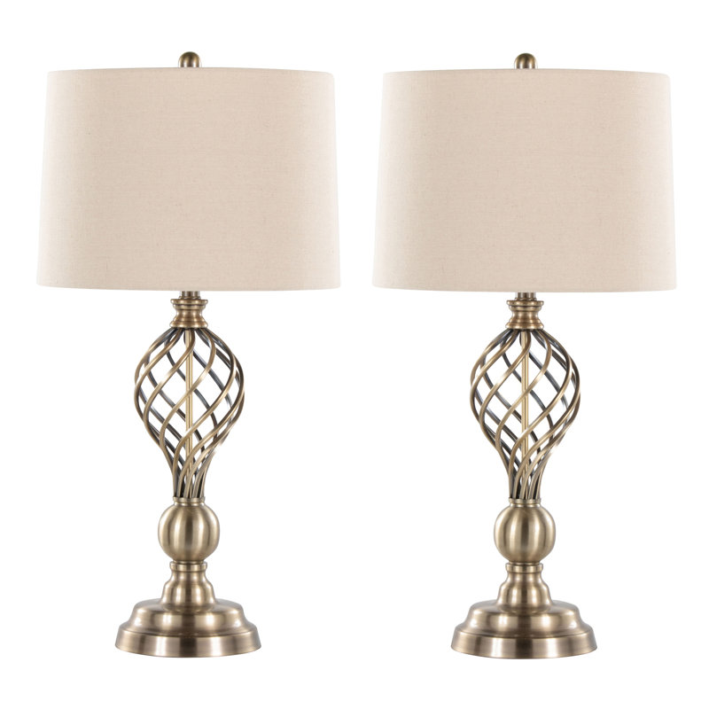 Lampe de table contemporaine en métal