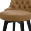 Tabouret de bar et de comptoir pivotant avec cadre en bois massif Malakeh-1407947683-1393578897-1364220413