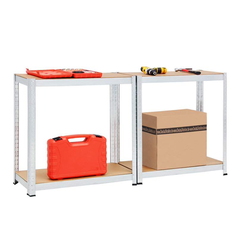 Metal Shelving Unit, 160cm H x 90cm W x 40cm D