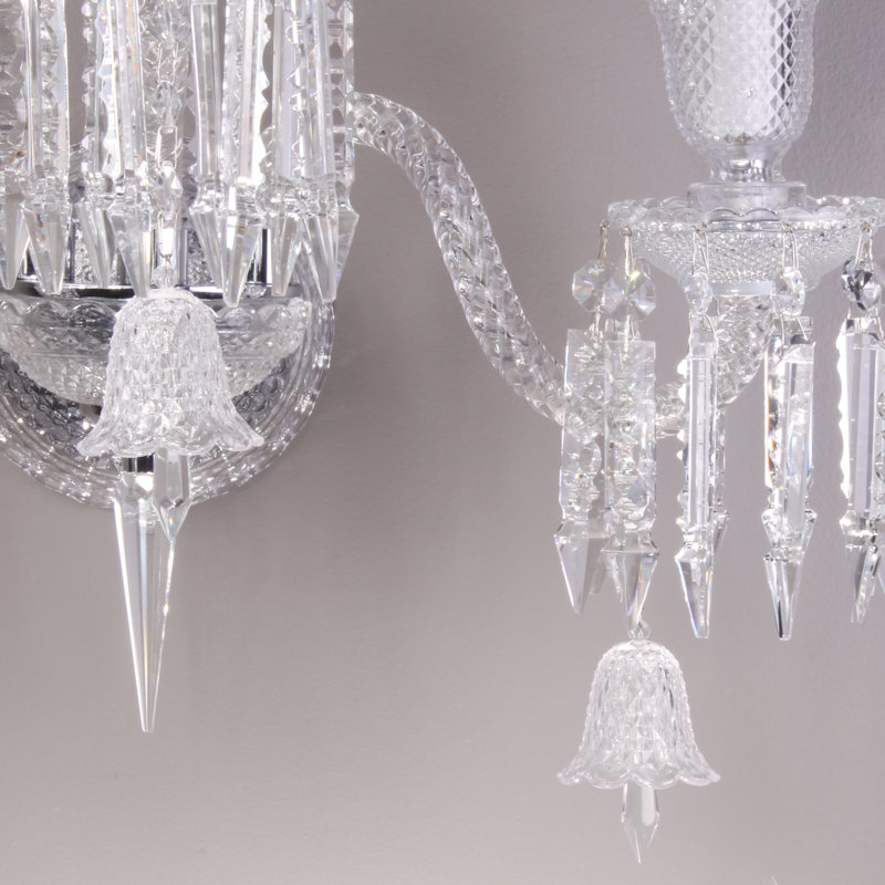 Lampe murale bougie 3 lumières Riceboro